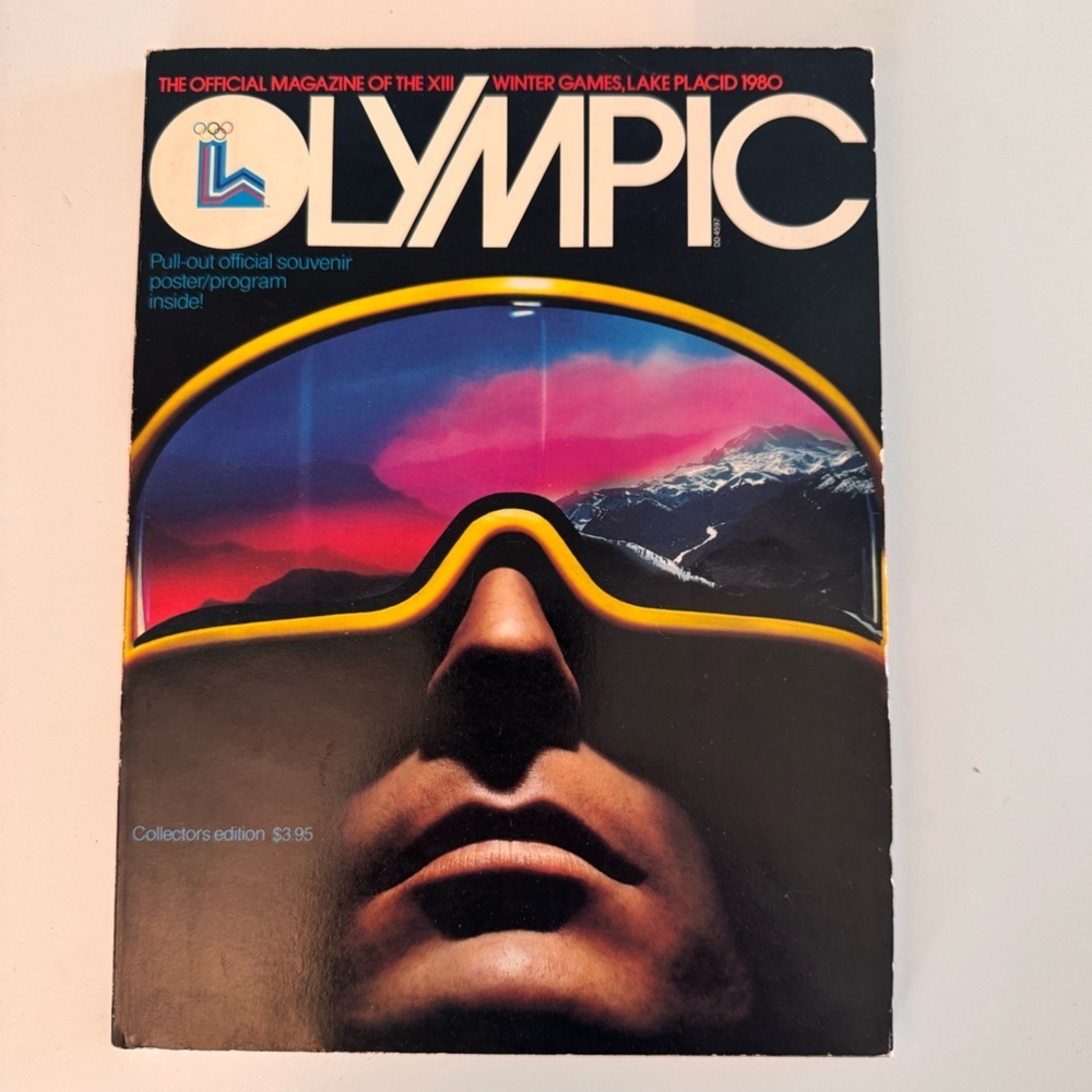 1980 Winter Olympics Collectors Edition Magazine